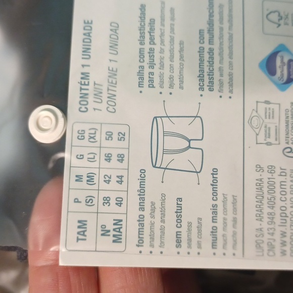 NEW! Lupo S Boxer - anti bacterial, seamless (4878 - Picture 5 of 5